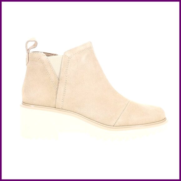 Women's Wedge Ankle Boots with Side Zip 2 Inch Heel CloudBound Insoles